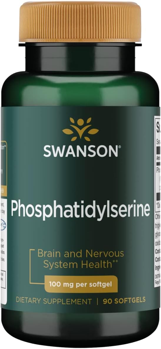 Swanson Phosphatidylserine 100 Milligrams 90 Sgels