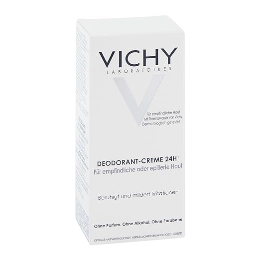 Vichy Deodorant Creme for Very Sensitive/Epilated Skin 40 ml Creme