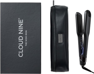 Cloud Nine The Original Cordless Iron Hair Straightener | Hair Styling Variable Temperature Control Wireless Travel Size Quick Charge Battery | Smooth Sleek Long Lasting Results