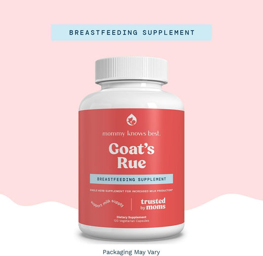 Goat'S Rue Lactation Supplement For Increased Breast Milk, Lactation Supplement For Breastfeeding Mothers - Lactation Support For Milk Supply Increase, Breastfeeding Supplements (120 Capsules)