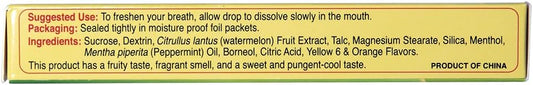 Sanjin Watermelon Frost Lozenges For Dry Throat