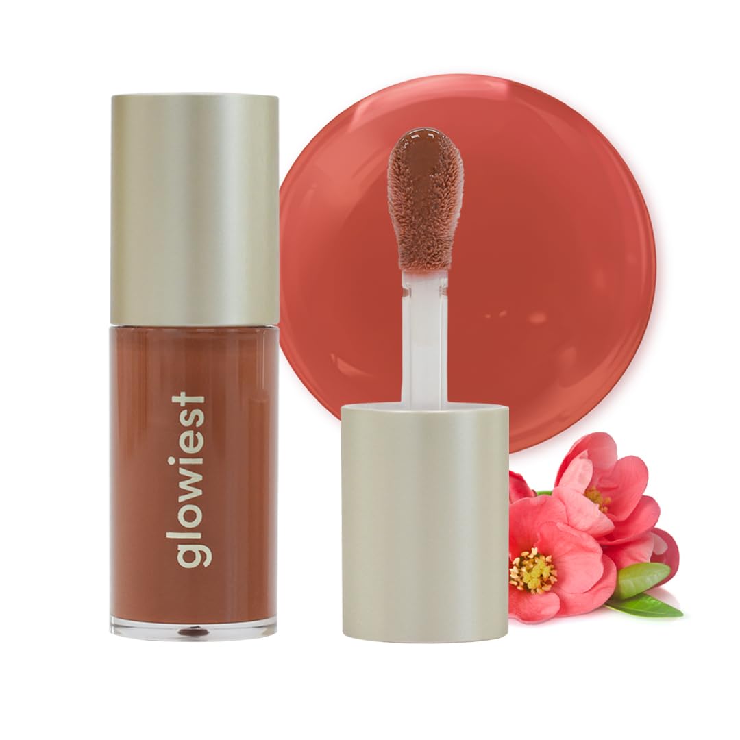 Dream Glow Tinted Lip Oil ; 3-In-1 Formula: Lip Gloss With A High Shine Finish, Non-Sticky Long Lasting | Korean Plumped Tinted Lip Oil - 0.19 Fl. Oz. 5.7 Ml (001 Muted Berry, Original)