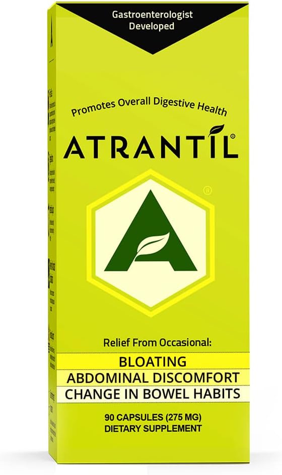 Atrantil Capsules - Polyphenol For Digestive Health, Bloating, Gas, Constipation, Diarrhea Relief