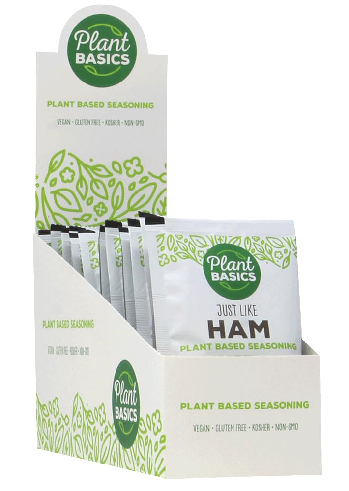 Plant Basics - Plant Based Seasoning, Just Like Ham, 2 ounce, Vegan, Gluten Free, Kosher, Non-GMO : Grocery & Gourmet Food