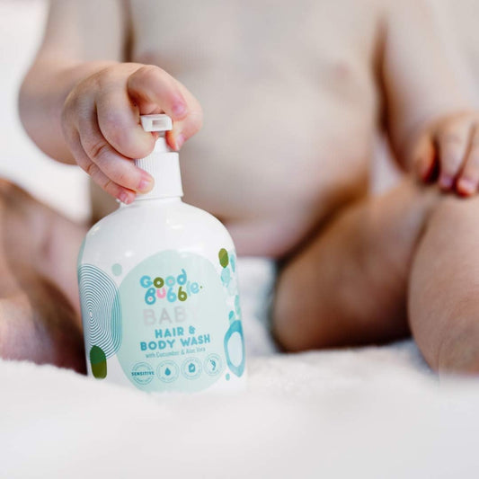 Good Bubble Baby Hair And Body Wash With Cucumber And Aloe Vera 250Ml