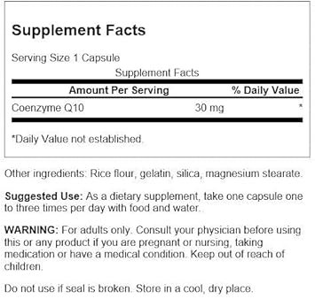 Swanson Coq10 30 Mg 240 Caps 2 Pack