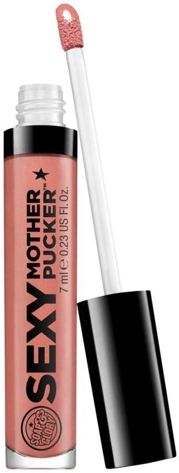 Soap And Glory Sexy Mother Pucker Bare Enough Lip Plumping Gloss 7Ml