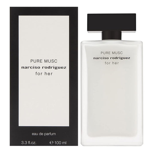 Narciso Rodriguez Pure Musc For Women 3 Piece Gift Set (3.4 Ounce Eau De Parfum Spray + 1.6 Ounce Body Lotion + 0.33 Ounce Eau De Parfum Spray) (10035697)