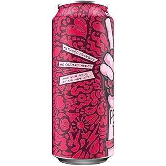 Peace Tea Razzleberry Sweet Iced Tea Drinks, 23 Fl Oz (Pack Of 12)