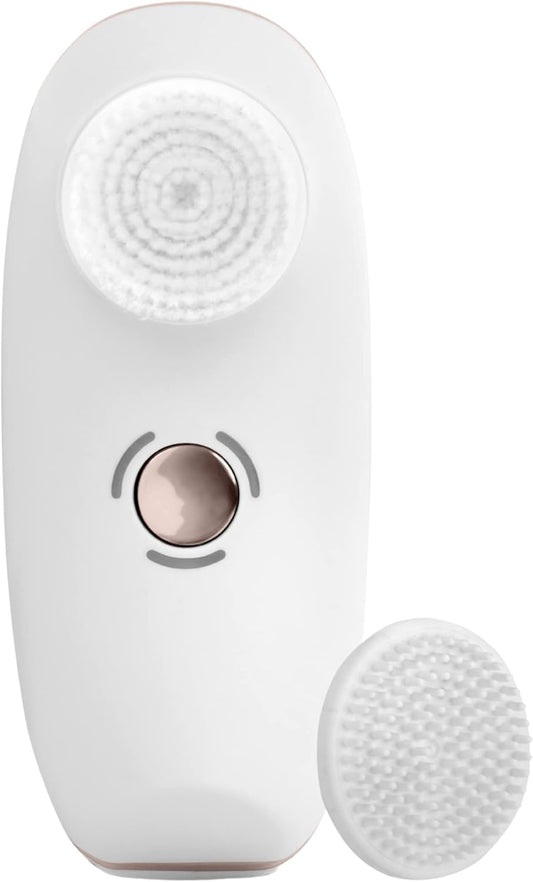 Magnitone London Barefaced 2 Vibra Sonic Face Cleansing And Massaging Brush - Usb Rechargeable Electric Facial Brush, White