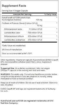 Swanson Probiotic-4 3 Billion Cfu 60 Veg Caps 3 Pack