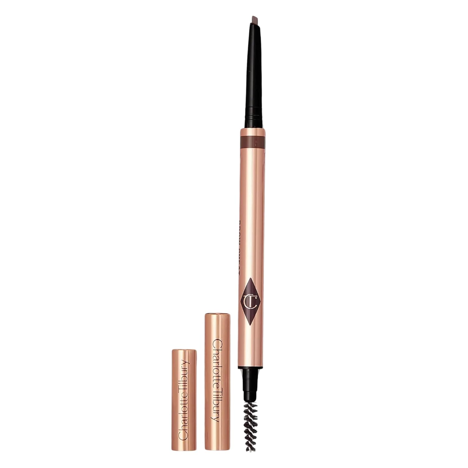 Charlotte Tilbury Brow Cheat Eyebrow Pencil - Natural Brown : Beauty & Personal Care