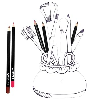 54 Pcs Nabi Lip Liner Pencils : Lipstick Set : Beauty & Personal Care