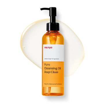 Ma:Nyo Pure Cleansing Oil Korean Facial Cleanser, Blackhead Melting, Daily Makeup Removal With Argan Oil, Korean Skin Care (Deep Clean)