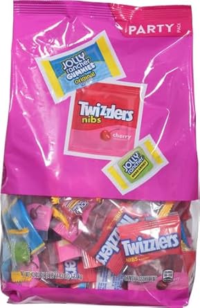 Jolly Rancher And Twizzlers Fruit Flavored Candy Party Pack, 43.03 Oz