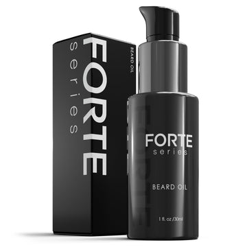 Premium Beard Oil With Hydrating Oils And Vitamin E For Soft, Healthy Facial Hair, Black