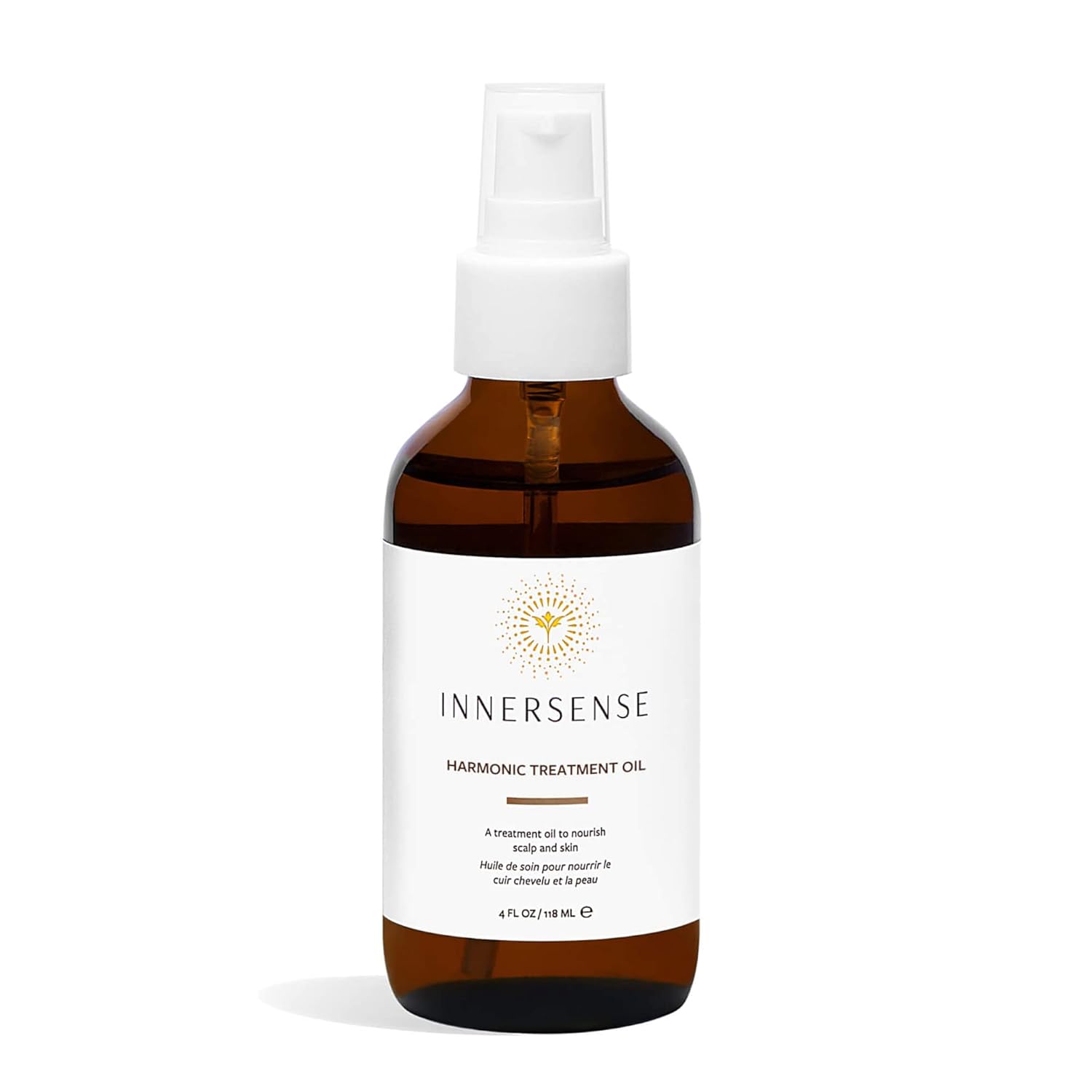 Innersense Organic Beauty - Natural Harmonic Treatment Oil | Non-Toxic, Cruelty-Free, Clean Haircare (4Oz)