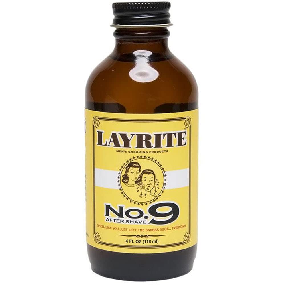 Layrite No.9 Aftershave, 4 Oz