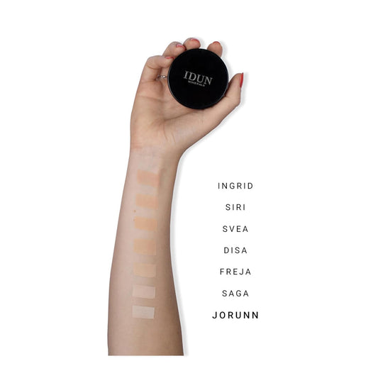 Mineral Powder Foundation - Longwear, Lightweight, Smooth Powder Formula - Blurring, Skin-Perfecting Finish - Vegan And Cruelty Free Formula - 026 Yrsa - 0.25 Oz