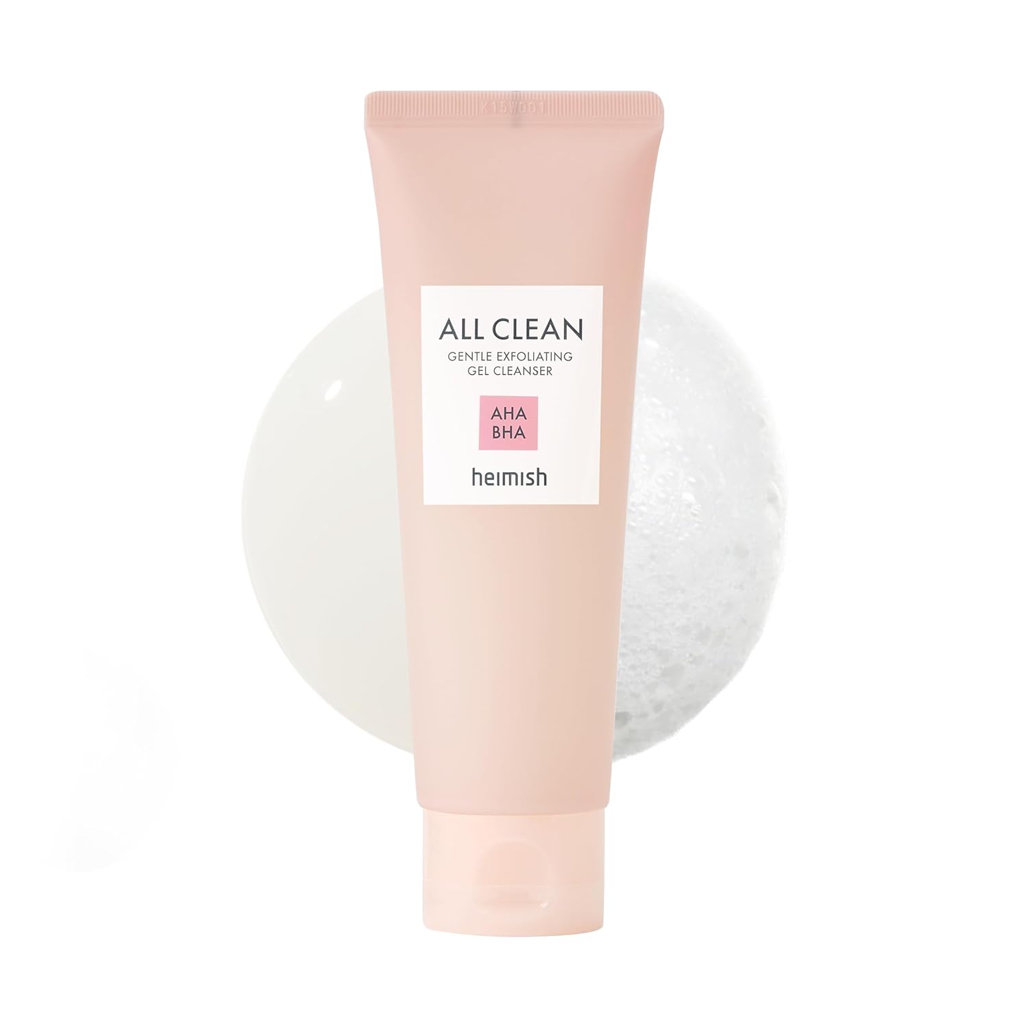 Heimish All Clean Gentle Exfoliating Gel Cleanser - Mild Exfoliating, Deep Cleansing, Pore Minimizing, Hydrating Face Cleanser For Sensitive Skin With Aha Bha, Niacinamide, Ph 5.5, 4.3Fl.Oz/130Ml