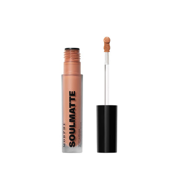 Morphe Soulmatte Velvet Lip Mousse Matte Lipstick - Air-Whipped, Soft Matte Lip Makeup With Vitamin E To Hydrate, Soften And Smooth Lips - Compatible (0.128 Oz)