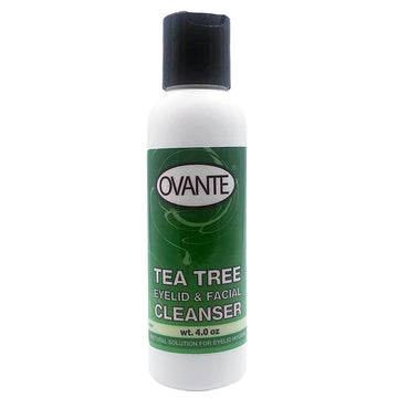 Ovante Tea Tree Oil Eyelid, Facial Cleanser Wash For Demodex Prone Skin 4.0 Oz : Beauty & Personal Care
