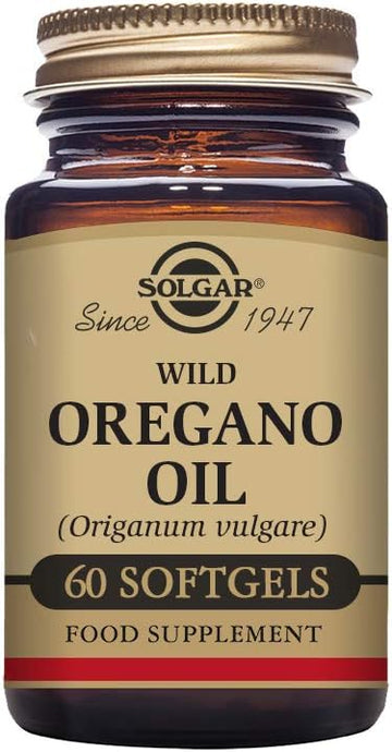 Solgar Wild Oregano Oil, 60 Softgels - Oregano Oil Concentrate - Immune Support - Non Gmo, Gluten Free, Dairy Free - 60 Servings