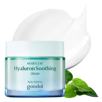 Goodal Heartleaf Hyaluron Soothing Cream For All Skin Type, Deep Hydration, Long Lasting Moisture