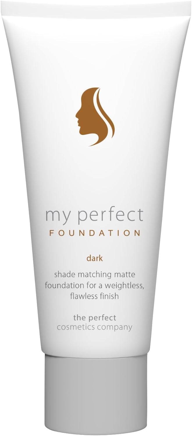 My Perfect Foundation, Penny Lane, 40Ml Flawless Buildable Base, Light Shade, Instant Results, Anti-Ageing Velvety Foundation Formula, Matt Finish, Full Coverage, 3 Month Supply, As Seen On Tv