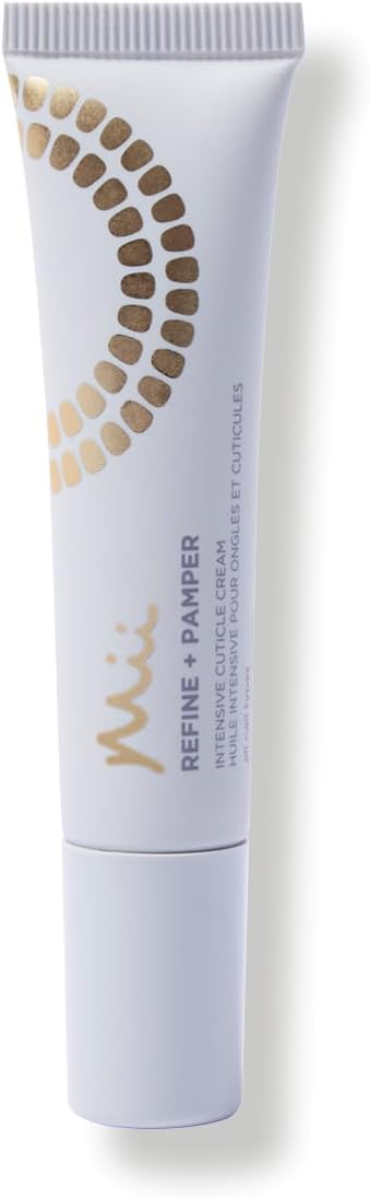 Mii Cosmetics Refine + Pamper Intensive Cuticle Cream | Cuticle Cream For Dry Cuticles, Cuticle Softener & Nail Repair Treatment | Nail Care & Cuticle Care Essential For Healthy Nail Growth | 15Ml