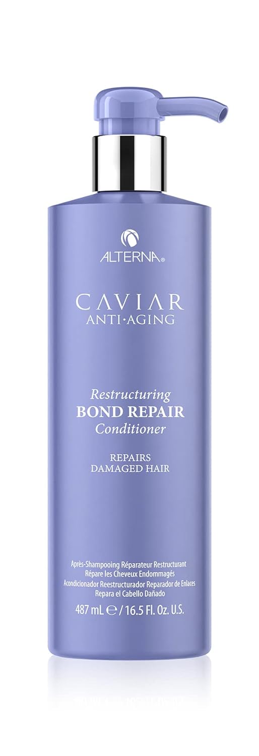 Caviar Anti-Aging Restructuring Bond Repair Conditioner | For Brittle, Damaged And Split Ends | Repairs, Strengthens & Protects Damaged Hair | Sulfate Free