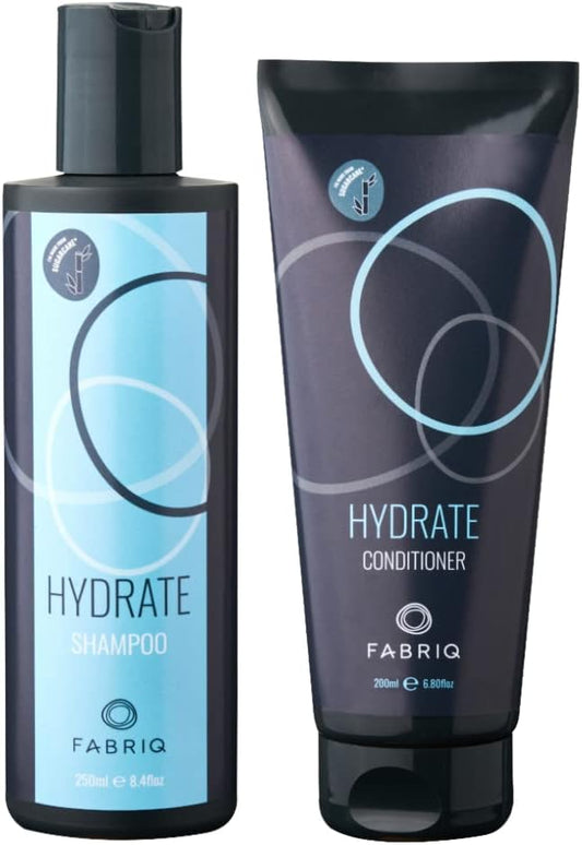 Fabriq Hydrate Shampoo 250Ml & Conditioner 200Ml Duo For Dry, Coarse Or Damaged Hair