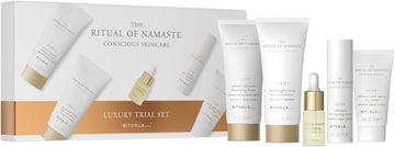 Rituals Gift Set The Ritual Of Namaste - Luxury Trial Set - 5 Travel-Sized Skincare Products Enriched With Over 95% Natural Origin Ingredients - Leaves Skin Glowing And Healthy-Looking