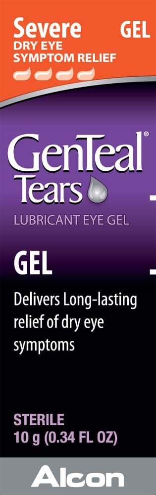 Genteal Lubricant Eye Gel, Severe, 0.34 Fl Oz