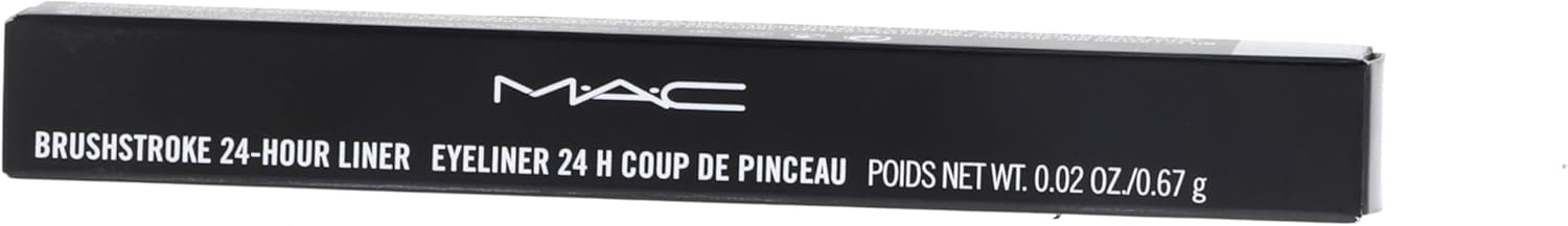 Mac Brushstroke Liner - Brushblack - 0.67G