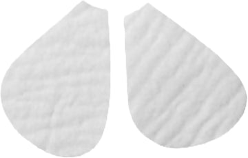 McKesson White Metatarsal Pad Size 106 - A 1/8" Adhesive for The Foot 9219, 100 Ct