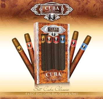 Cuba By Cuba For Men Gift Set, 4 Count : Fragrance Sets : Beauty & Personal Care