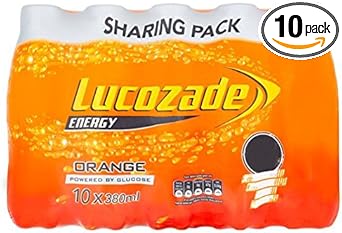 Lucozade Energy Orange 10 X 380Ml