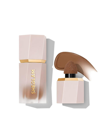 Sheglam Sun Sculpt Cool Toned Liquid Contour Stick Long Lasting Cream Bronzer Makeup - Soft Tan