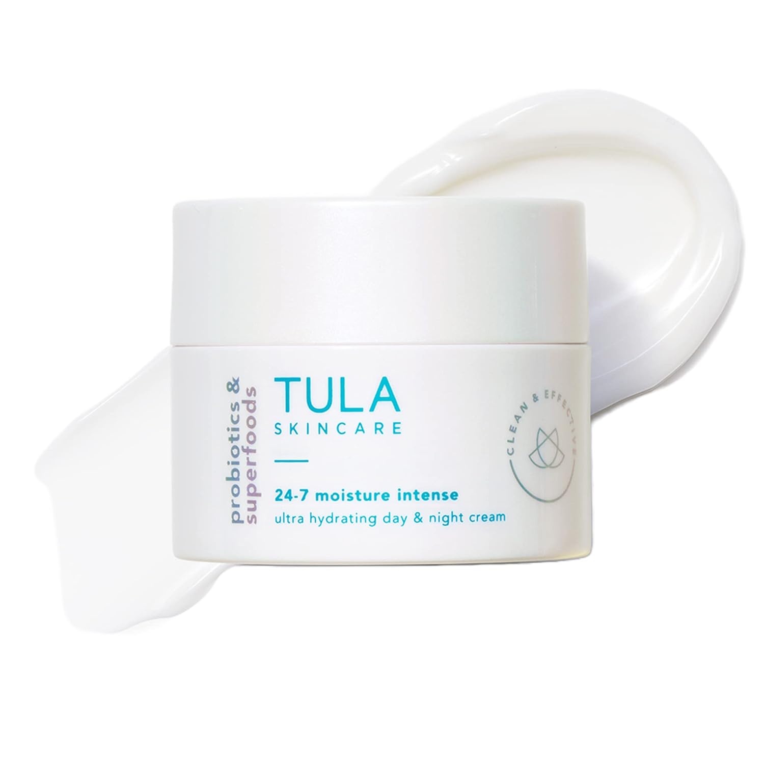 Tula Skin Care 24-7 Moisture Intense Ultra Hydrating Day & Night Cream - Ultra Nourishing Moisturizer For Face. Soothe Skin, Maintain Skin Balance & Improve Skin Smoothness, 1.5 Oz