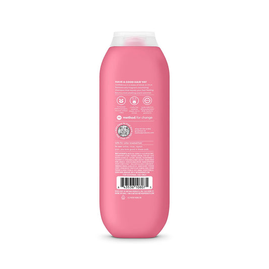 Method Volumizing Shampoo, Pure Peace with Rose, Peony, and Pink Sea Salt Scent Notes, Paraben and Sulfate Free, 14 oz (Pack of 3)
