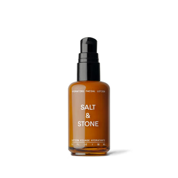 Salt & Stone Hydrating Facial Lotion | Lightweight, Hydrating Moisturizer | Natural, Oil-Free & Plant-Based with Squalane & Ginger Root | Cruelty-Free & Vegan | Made in USA (1.7 fl oz)