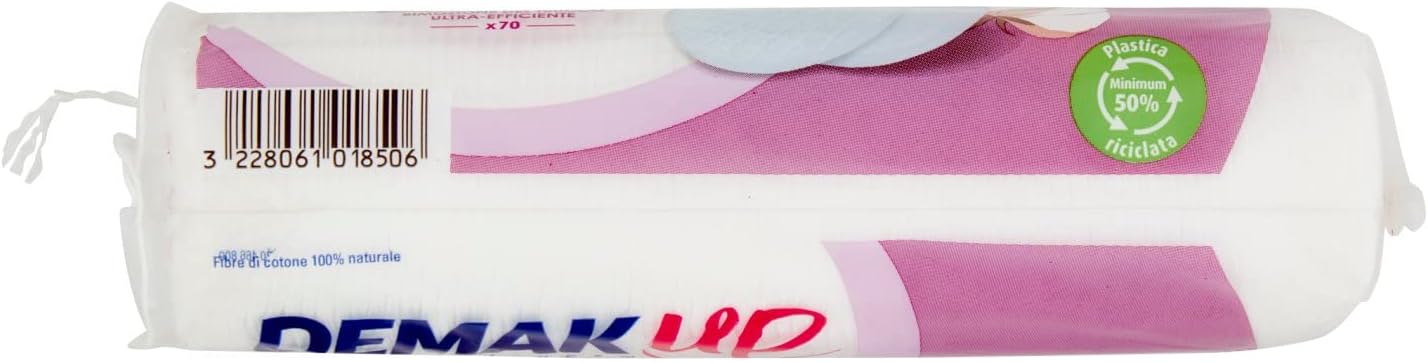 Demak 'Up Disc Cotton Pads – 70 Disc