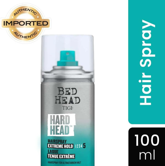 Bed Head By Tigi - Hard Head Hairspray - Extra Strong Hold - Travel Size - 100 Ml