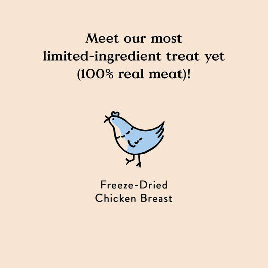 Bocce'S Bakery Freeze Dried Chicken Liver Treats For Dogs - All-Natural, Freeze-Dried Treats Made With One Ingredient, Made In The Usa, 3 Oz