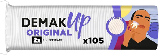 Demak'Up Original Cotton Pads Maxi Pack Of 105 Pads-Pack Of 4