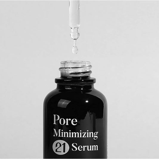 Tiam Pore Minimizing 21 Serum, Niacinamide 20%, Zinc 1%, Discoloration Serum, Pore Tightening Serum, Minimizing Large Pores, Serum For Oily Skin, 1.35 Fl.Oz