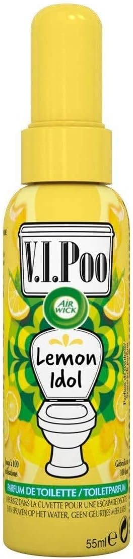 Air Wick VIP Pre-Poop Spray, Lemon Idol,1.85 Fl Oz (Pack of 2)