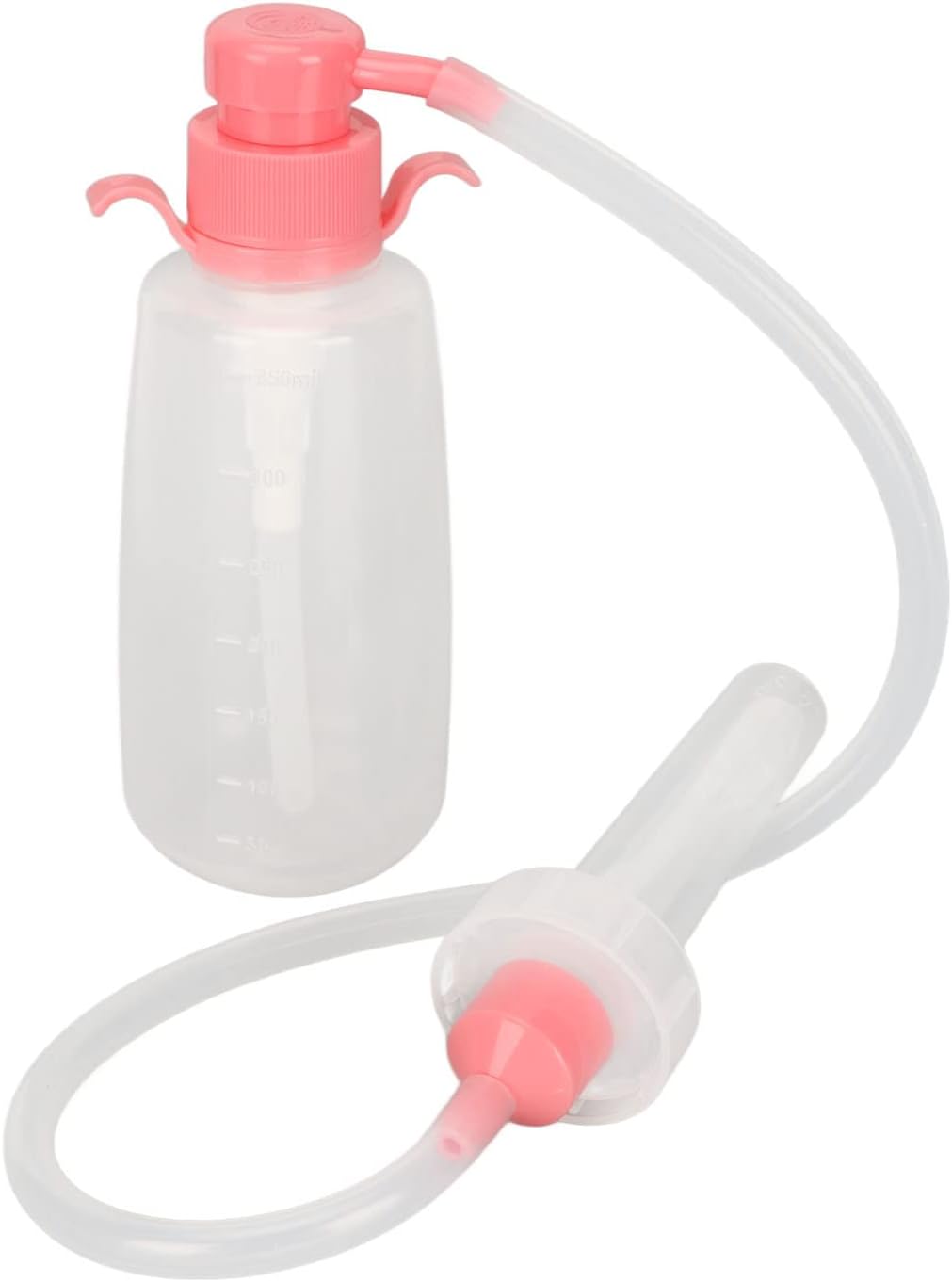 Vaginal Douche Cleaner,350ml Vaginal Cleanser Vaginal Douche Reusable Vaginal Cleansing System Manual Pressure Clean Female Vaginal Cleaner Feminine Hygiene for Daily Care