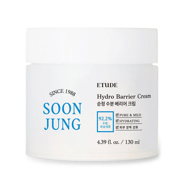 Etude Soonjung Hydro Barrier Cream Big Size 130Ml | Moisturizing And Soothing Cream | Korean Skin Care | Care Solution For Sensitive Skin | K-Beauty, Skin Care, Perfect For Gift